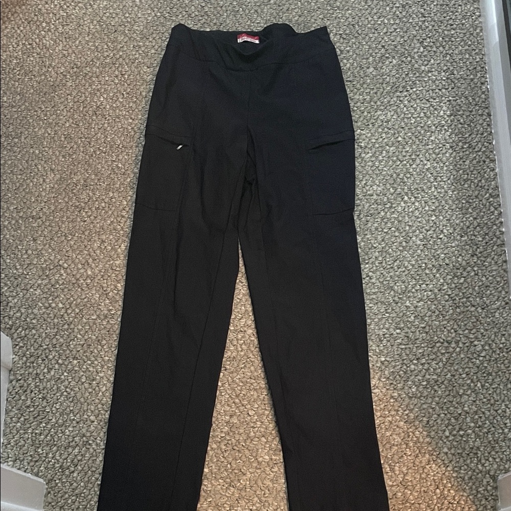 LISETTE Black Wide-Leg Pants
